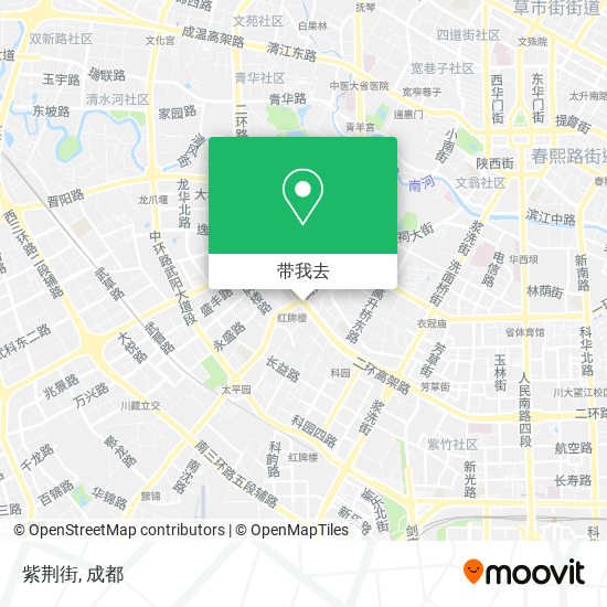 紫荆街地图