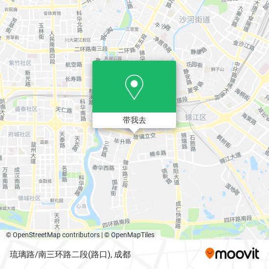 琉璃路/南三环路二段(路口)地图