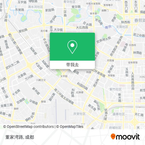 董家湾路地图