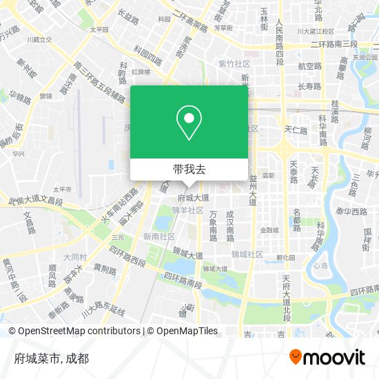 府城菜市地图