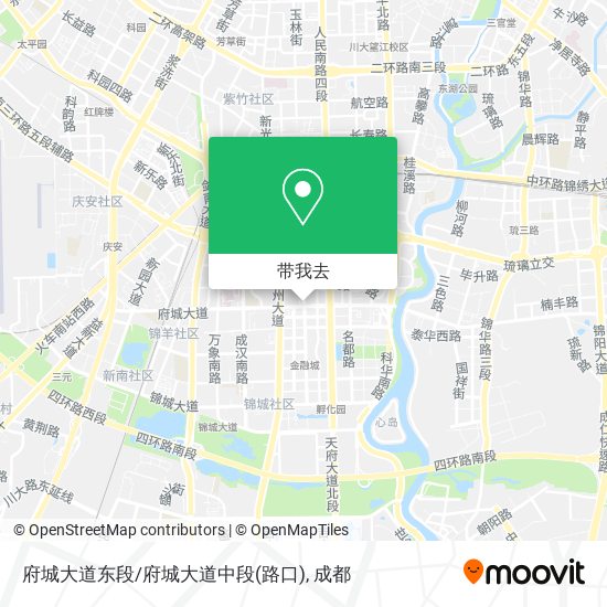 府城大道东段/府城大道中段(路口)地图