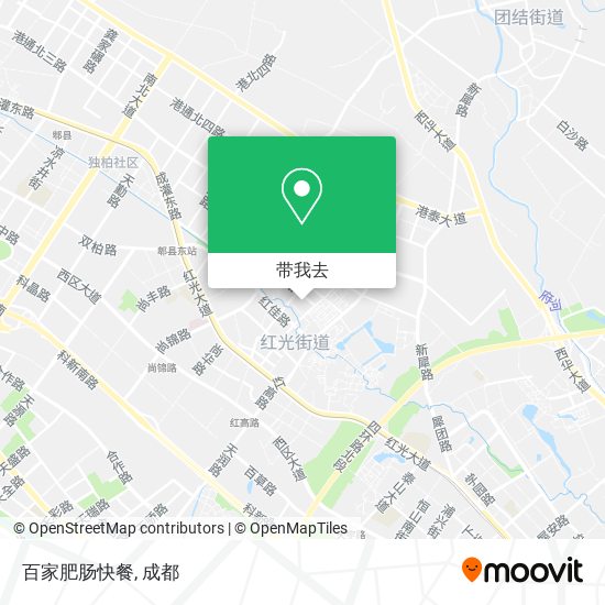 百家肥肠快餐地图