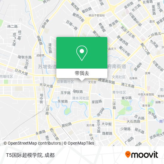 T5国际超模学院地图