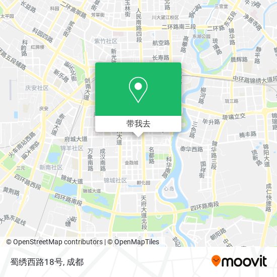 蜀绣西路18号地图
