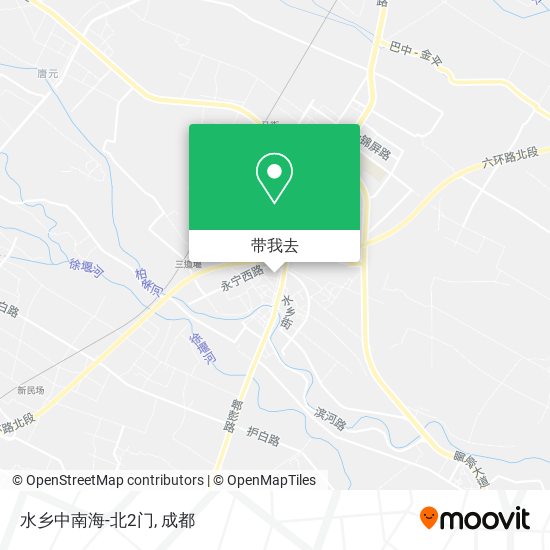 水乡中南海-北2门地图
