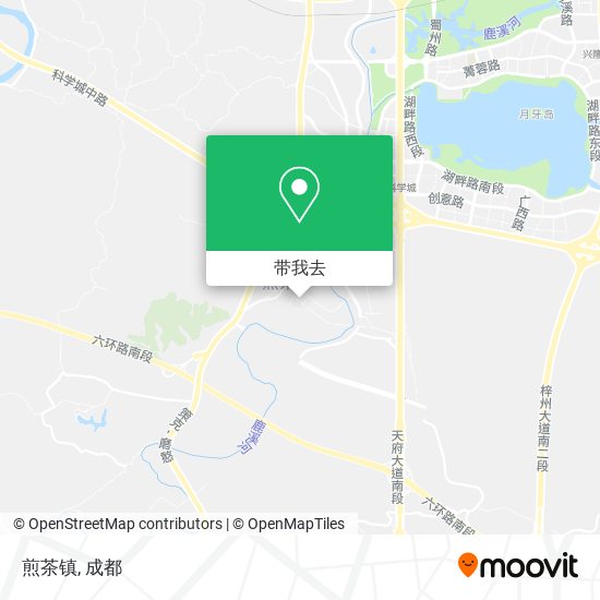 煎茶镇地图