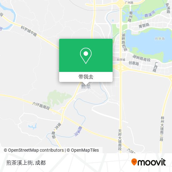 煎茶溪上街地图