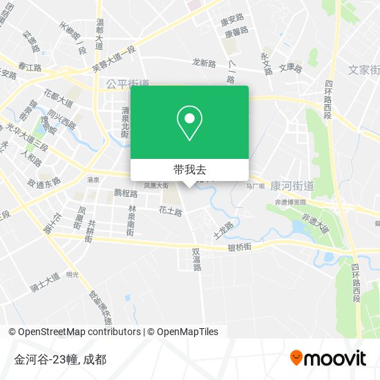 金河谷-23幢地图