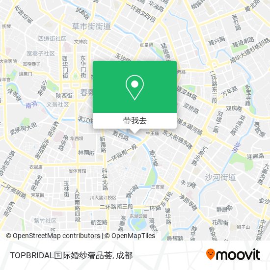 TOPBRIDAL国际婚纱奢品荟地图