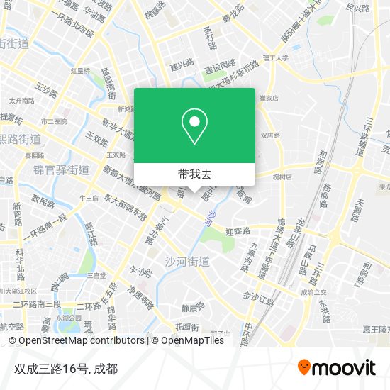 双成三路16号地图