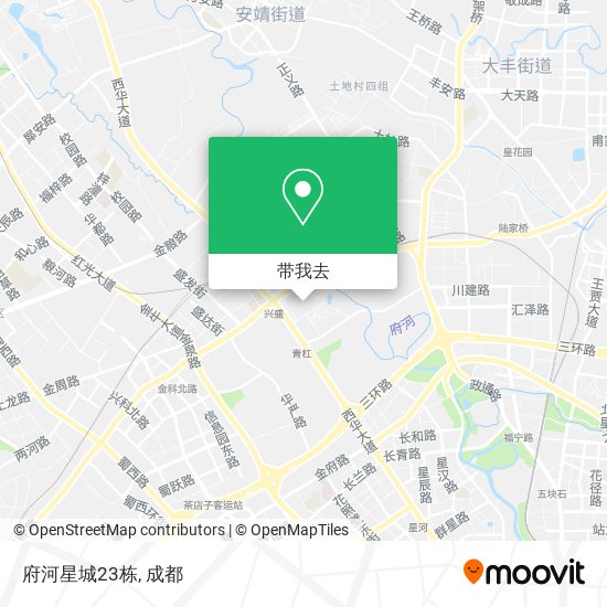 府河星城23栋地图