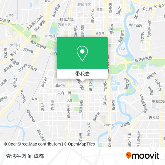 壹湾牛肉面地图