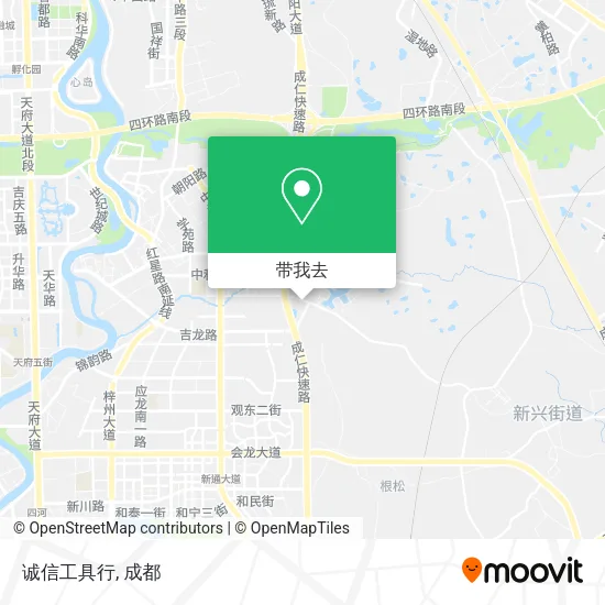 诚信工具行地图