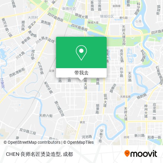 CHEN·良师名匠烫染造型地图