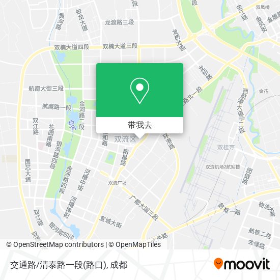 交通路/清泰路一段(路口)地图