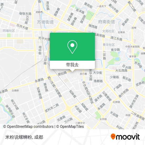 米粉说螺蛳粉地图