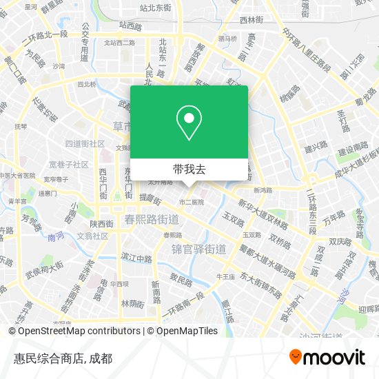 惠民综合商店地图