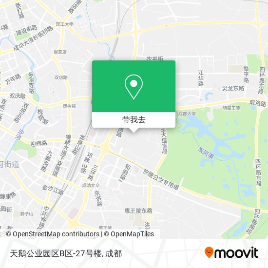 天鹅公业园区B区-27号楼地图