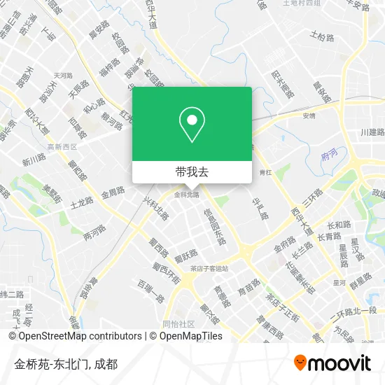 金桥苑-东北门地图