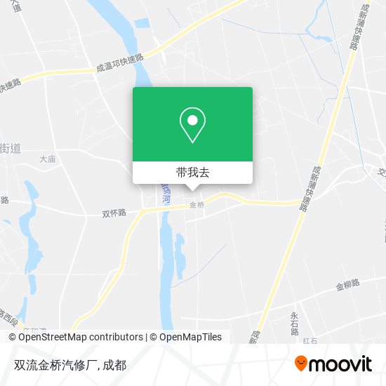 双流金桥汽修厂地图