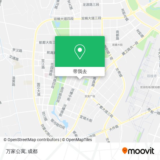 万家公寓地图