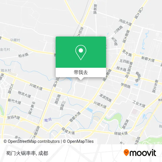 蜀门火锅串串地图