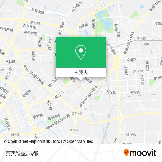 剪美造型地图