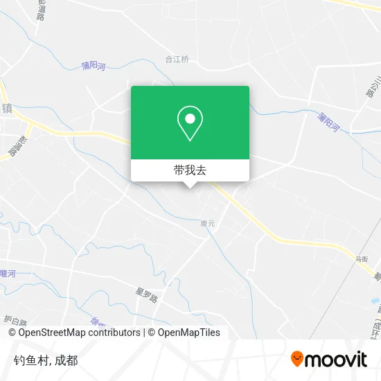 钓鱼村地图