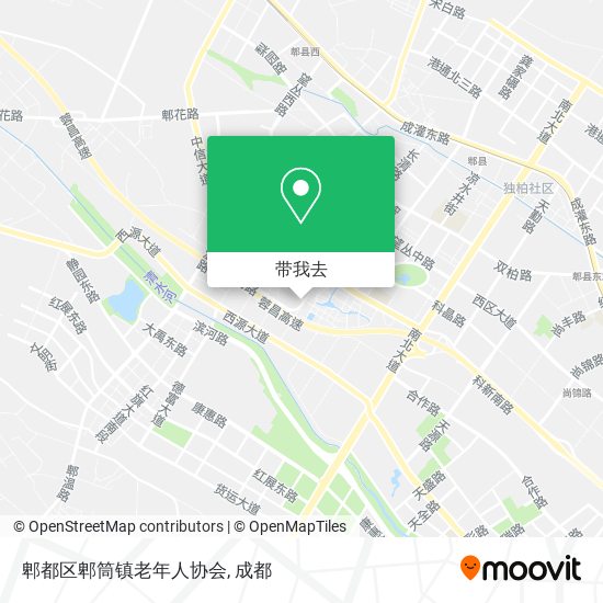 郫都区郫筒镇老年人协会地图