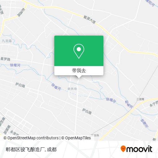 郫都区骏飞酿造厂地图