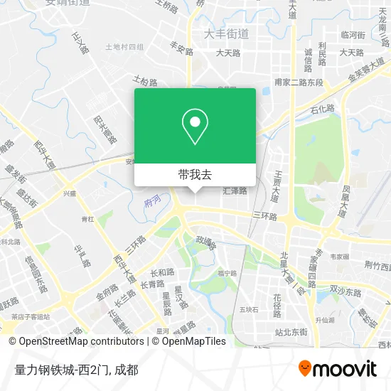 量力钢铁城-西2门地图