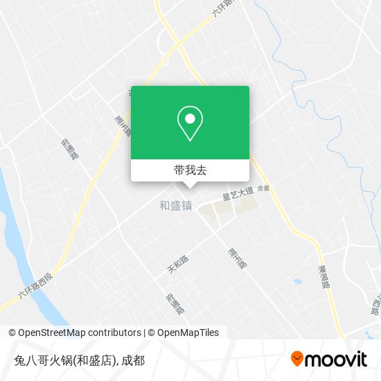 兔八哥火锅(和盛店)地图