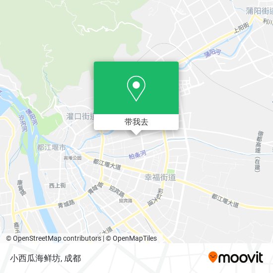 小西瓜海鲜坊地图