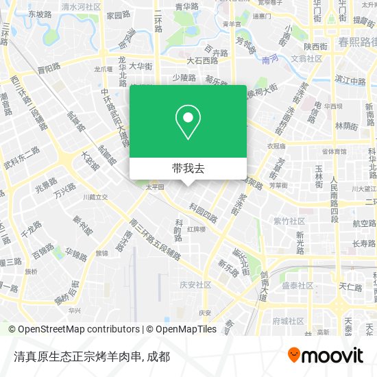 清真原生态正宗烤羊肉串地图