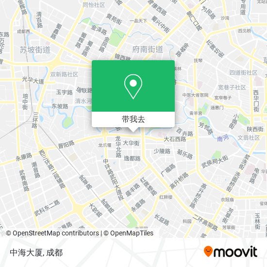中海大厦地图