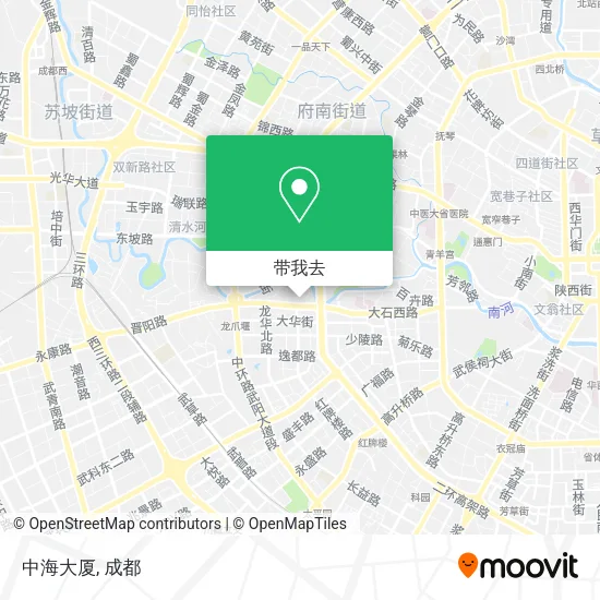 中海大厦地图
