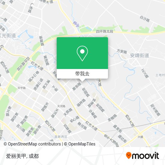 爱丽美甲地图