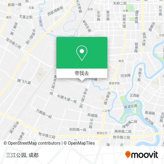三江公园地图