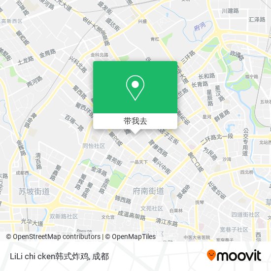 LiLi chi cken韩式炸鸡地图