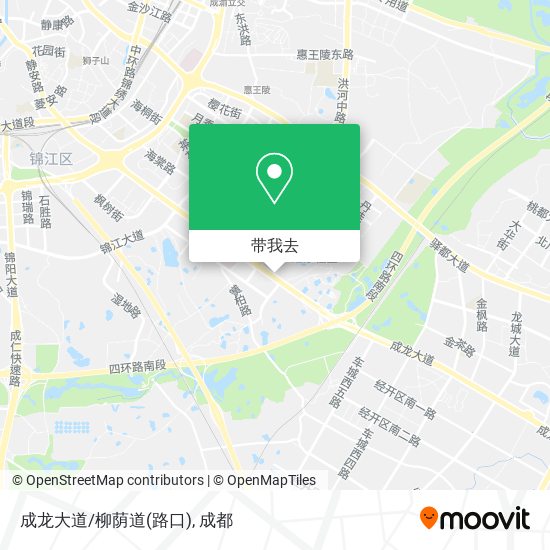 成龙大道/柳荫道(路口)地图