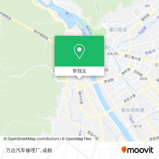 万达汽车修理厂地图