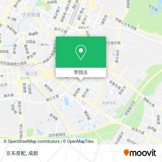 京东星配地图