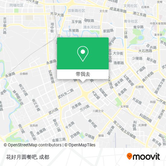 花好月圆餐吧地图