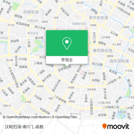 汉昭烈庙-南1门地图