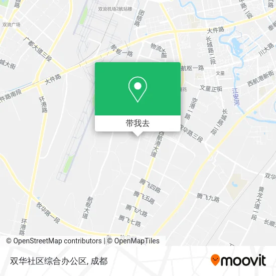 双华社区综合办公区地图