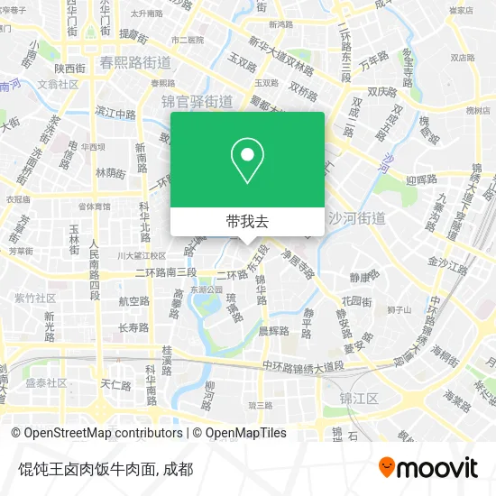 馄饨王卤肉饭牛肉面地图