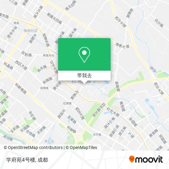 学府苑4号楼地图