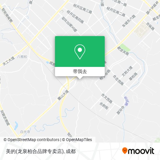 美的(龙泉柏合品牌专卖店)地图