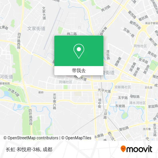 长虹·和悦府-3栋地图