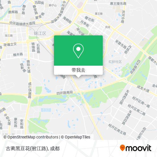 古蔺黑豆花(驸江路)地图